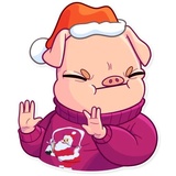 Mr. Piggy WhatsApp Sticker #27