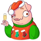 Mr. Piggy WhatsApp Sticker #30