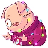 Mr. Piggy WhatsApp Sticker #7