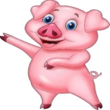 Cute Pig WhatsApp Sticker #10