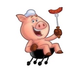 Cute Pig WhatsApp Sticker #14