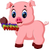 Cute Pig WhatsApp Sticker #25