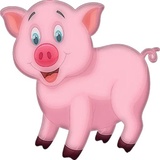 Cute Pig WhatsApp Sticker #6