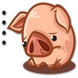 Piggy WhatsApp Sticker pack