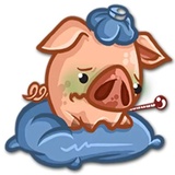 Piggy WhatsApp Sticker #12