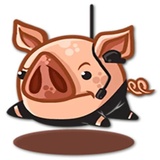 Piggy WhatsApp Sticker #15