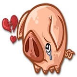 Piggy WhatsApp Sticker #20
