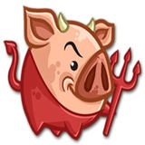 Piggy WhatsApp Sticker #23
