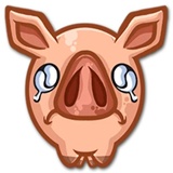 Piggy WhatsApp Sticker #3