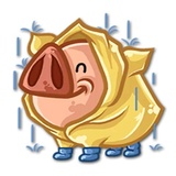 Piggy WhatsApp Sticker #30