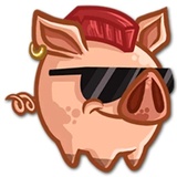 Piggy WhatsApp Sticker #7