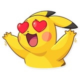 Pikachu Detective WhatsApp Sticker #11