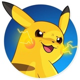 Pikachu Detective WhatsApp Sticker #15
