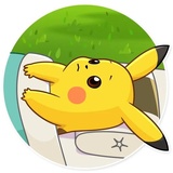 Pikachu Detective WhatsApp Sticker #18