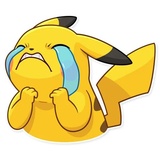 Pikachu Detective WhatsApp Sticker #21