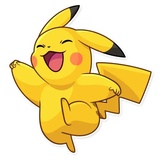 Pikachu Detective WhatsApp Sticker #7
