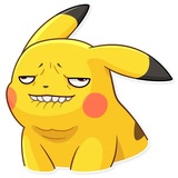 Pikachu Detective WhatsApp Sticker #9