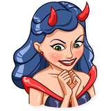 Pin-up Babes WhatsApp Sticker #10