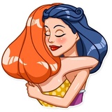 Pin-up Babes WhatsApp Sticker #12