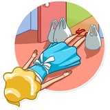 Pin-up Babes WhatsApp Sticker #26