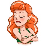 Pin-up Babes WhatsApp Sticker #30