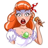 Pin-up Babes WhatsApp Sticker #4