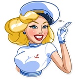 Pin-up Babes WhatsApp Sticker #5
