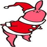 Pink Rabbit WhatsApp Sticker #13