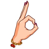 Pin-up Girl WhatsApp Sticker #14