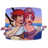 Rica the Pirate WhatsApp Sticker #17