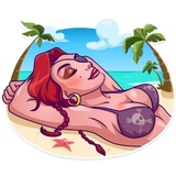 Rica the Pirate WhatsApp Sticker #20