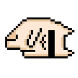 Pixel Cat WhatsApp Sticker #4