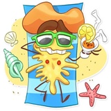 Pizza Dude WhatsApp Sticker #11