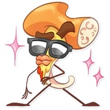 Pizza Dude WhatsApp Sticker #18