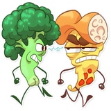 Pizza Dude WhatsApp Sticker #7