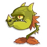 Plants vs Zombie WhatsApp Sticker #16