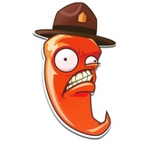 Plants vs Zombie WhatsApp Sticker #21