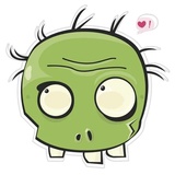 Plants vs Zombie WhatsApp Sticker #9