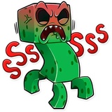 Minecraft WhatsApp Sticker #11