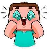 Minecraft WhatsApp Sticker #13