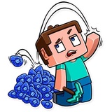 Minecraft WhatsApp Sticker #21