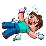 Minecraft WhatsApp Sticker #23