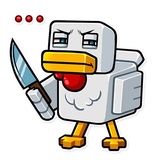 Minecraft WhatsApp Sticker #28