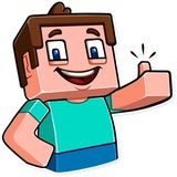 Minecraft WhatsApp Sticker #3