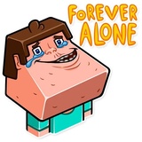 Minecraft WhatsApp Sticker #30