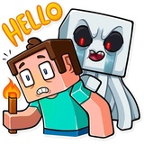 Minecraft WhatsApp Sticker #4