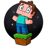 Minecraft WhatsApp Sticker #7