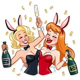 Playboy Girls WhatsApp Sticker #15