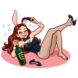 Playboy Girls WhatsApp Sticker #27