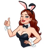 Playboy Girls WhatsApp Sticker #3